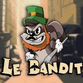 Le Bandit slot logo by Hacksaw Gaming at Staatsloterij CasinoLe Bandit