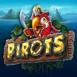 Pirots slot logo by ELK Studios at Staatsloterij CasinoPirots