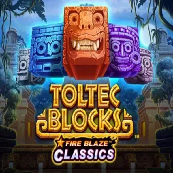 Logo of Fire Blaze: Toltec Blocks from Rarestone Gaming at Staatsloterij Casino
