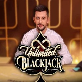 Unlimited Blackjack logo by Ezugi at Staatsloterij CasinoUnlimited Blackjack