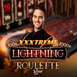 XXXtreme Lightning Roulette logo by Evolution at Staatsloterij Casino